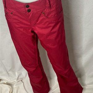 Roxy woman snowboard, pant size large